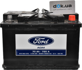 Аккумулятор Ford 6 CT-70-R AGM 1678091