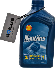 Моторное масло 2T Shell Nautilus Premium Outboard Oil минеральное