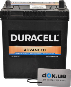 Аккумулятор Duracell 6 CT-40-L Advanced DA40L