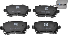 Тормозные колодки Q-Fix Q0930483