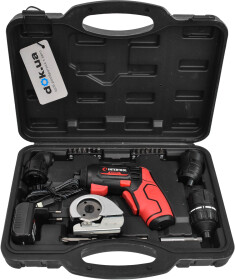 Электроотвертка Intertool WT-0300 (ЗУ + биты + насадки + чехол)