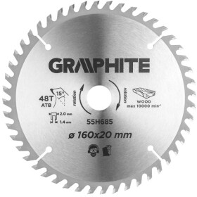 Круг відрізний Graphite 55H685 160 мм