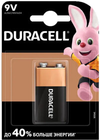 Батарейка Duracell 6LR61 PP3 (Krona) 9 V 1 шт
