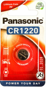 Батарейка Panasonic CR1220EL CR1220 3 V 1 шт