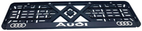 Рамка номерного знака Eurotermix 45562 чорний Audi