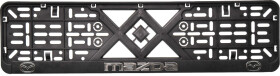 Рамка номерного знака Eurotermix 45567 черный Mazda