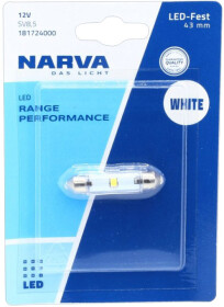 Автолампа Narva Range Performance LED C5W SV8,5 0,6 W 181724000