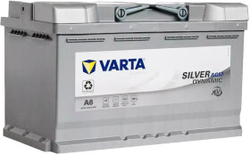 Акумулятор Varta 6 CT-80-R Silver Dynamic AGM 580901080J382
