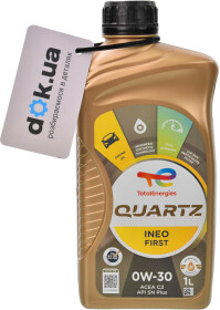 Моторное масло Total Quartz Ineo First 0W-30 синтетическое