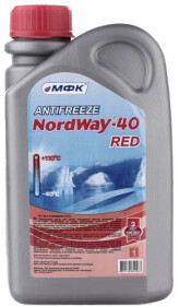 Готовий антифриз МФК NordWay G12 червоний -40 °C