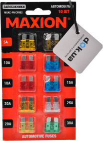 Набір запобіжників Maxion FNCF002 FT midi (normal) 10 шт.