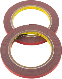 Двосторонній скотч 3M GT 6008 30319 на піно-акриловій основі 6 мм х 5 м 2 шт