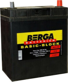 Аккумулятор Berga 6 CT-35-R Basic Block 535118030