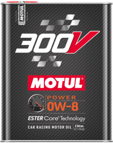 Моторна олива Motul 300V Power 0W-8 синтетична