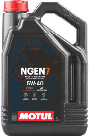 Моторное масло 4T Motul NGEN 7 5W-40 синтетическое