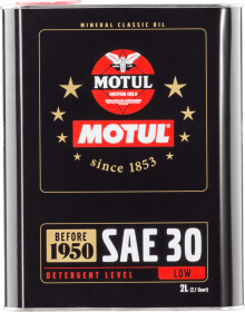 Моторное масло Motul Classic SAE 30 минеральное