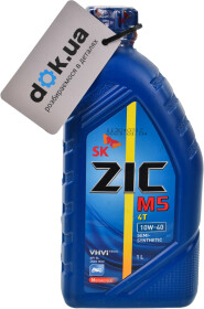 Моторное масло 4T ZIC M5 10W-40 полусинтетическое