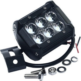 Додаткова LED фара Дорожная Карта DKB2-18W-C-LED універсальна 18 W 6 діодів