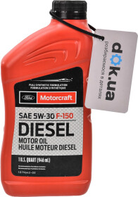 Моторна олива Ford Motorcraft F-150 Diesel Motor Oil 5W-30 синтетична