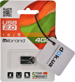 Флешка Mibrand Hawk 4 ГБ