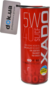 Моторна олива Xado Atomic Oil SL/CF RED BOOST 5W-40 синтетична