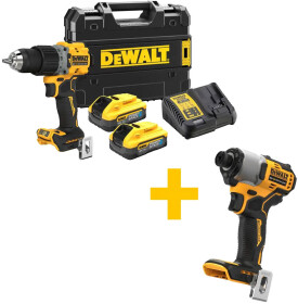 Набір інструментів DeWALT DCD805H2TDCF840N 1/4" 5 од.