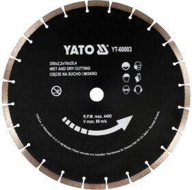 Круг отрезной Yato YT-60003 350 мм