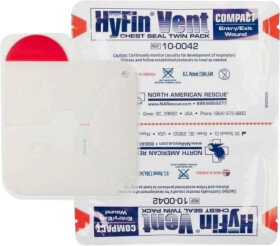 Окклюзионная наклейка North American Rescue HyFin Vent НФ-00002024
