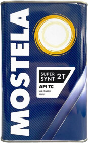 Моторное масло 2T Mostela Super Synt  5W-40 полусинтетическое