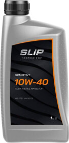 Моторное масло Slip SemiSynt 10W-40 полусинтетическое