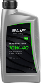 Моторное масло 4T Slip SemiSynt Moto 10W-40 полусинтетическое