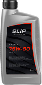 Трансмиссионное масло Slip R-H Gear GL-4 75W-80 полусинтетическое