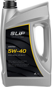 Моторное масло Slip Syntec 5W-40 синтетическое