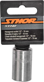 Торцевая головка STHOR 53340 18 мм 1/2"