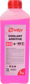 Готовый антифриз Solgy Coolant G12 красный -35 °C