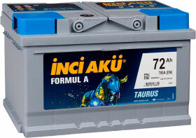 Аккумулятор Inci Aku 6 CT-72-R Formul A Taurus LB3072070013