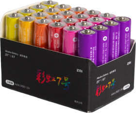 Батарейка ZMi ZI7 Rainbow 3059778 AAA (мізинчикова) 1,5 V 24 шт