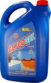 Готовый антифриз BIOLINE Glycogel G11 синий -37 °C