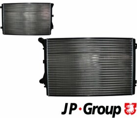 Радиатор охлаждения двигателя JP Group 1114208100