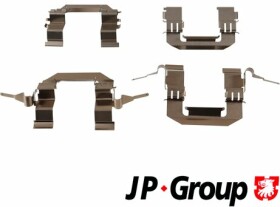 Комплектующие дисковых тормозных колодок JP Group 4064003010