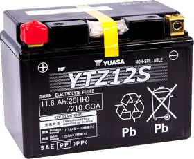 Аккумулятор Yuasa 6 CT-11,6-L High Performance YTZ12S