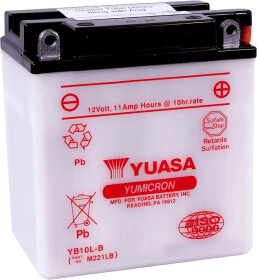 Аккумулятор Yuasa 6 CT-11,6-R YuMicron YB10L-B