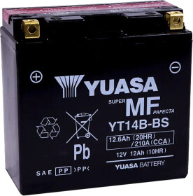 Аккумулятор Yuasa 6 CT-12,6-L AGM YT14B-BS