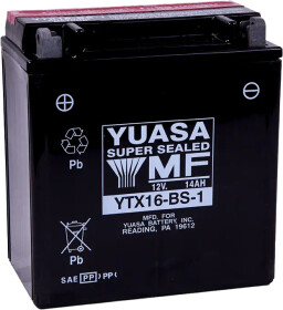 Аккумулятор Yuasa 6 CT-14,7-L AGM YTX16-BS-1