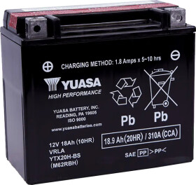 Аккумулятор Yuasa 6 CT-18,9-L High Performance YTX20H-BS