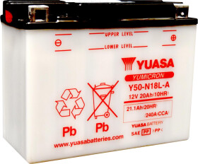 Аккумулятор Yuasa 6 CT-21,1-R YuMicron Y50-N18L-A