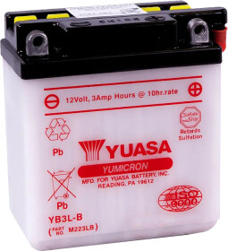 Аккумулятор Yuasa 6 CT-32-R YuMicron YB3L-B