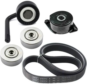 Комплект поликлинового ремня SKF vkma38278