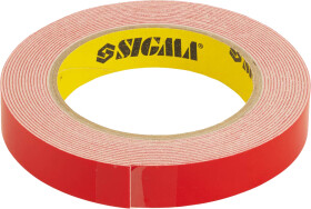 Двосторонній скотч Sigma 8430221 на пінополіетиленової основі 15 мм x 5 м
