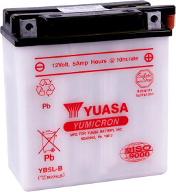 Аккумулятор Yuasa 6 CT-5,3-R YuMicron YB5L-B